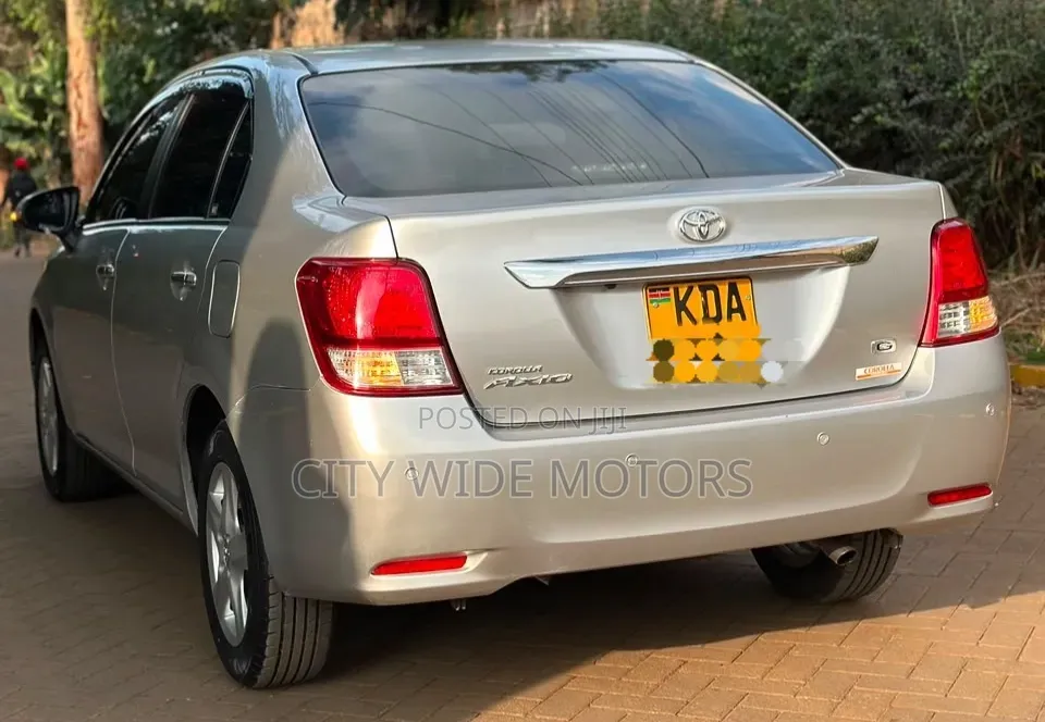 Toyota Axio 2013 Silver