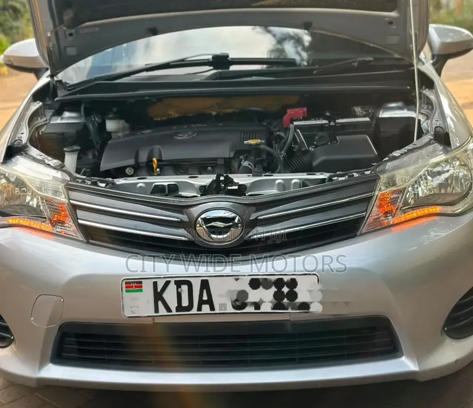 Toyota Axio 2013 Silver