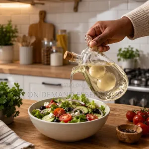 2 in 1 Double Mouth Oil and Vinegar Dispenser