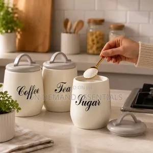 3pcs Nordic Home Kitchen Storage Jar