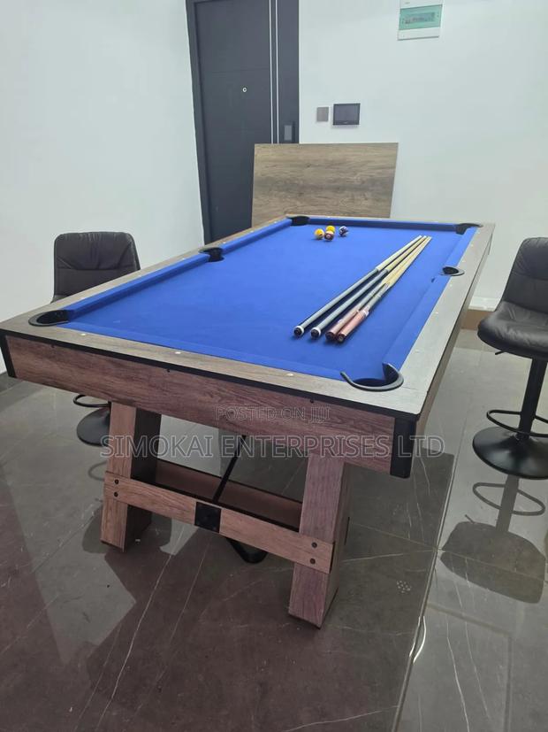 3 in 1 Pool Table 7ft X 4ft Pool, Table Tennis Dining Table