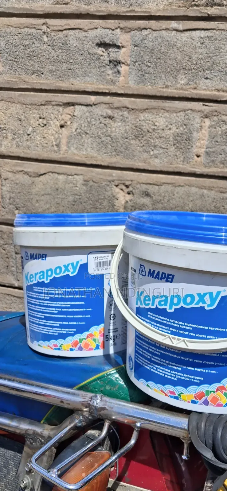 Professional Kerapoxy Epoxy Grout
