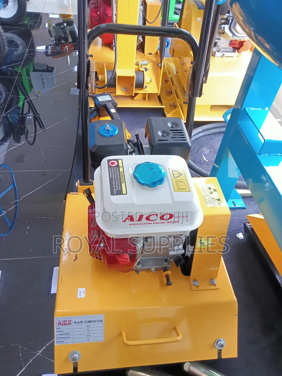 Aico Japan Plate Compactor 120kg