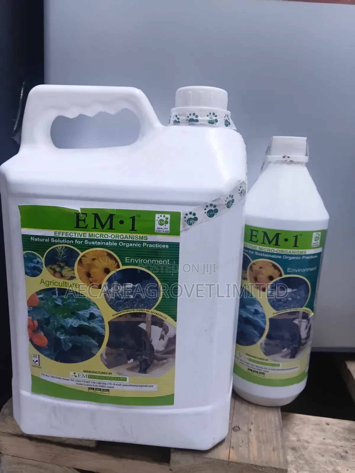 Em - 1 Effective Micro-Organisms Organic 1litre, 5litre