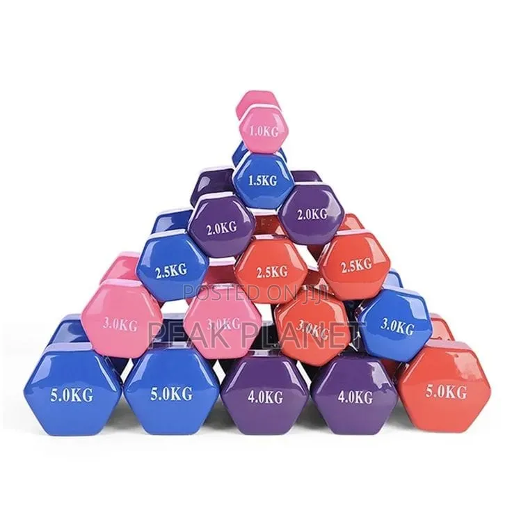 Affordable Vinyl Dumbbells for Fitness