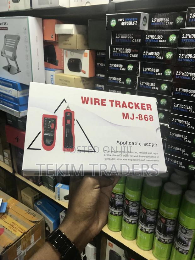 MJ-868 Professional Cable Tracker Tone Probe Kit