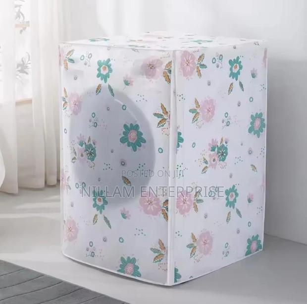 Waterproof Smooth Front Load Washing Machine Cover - main view