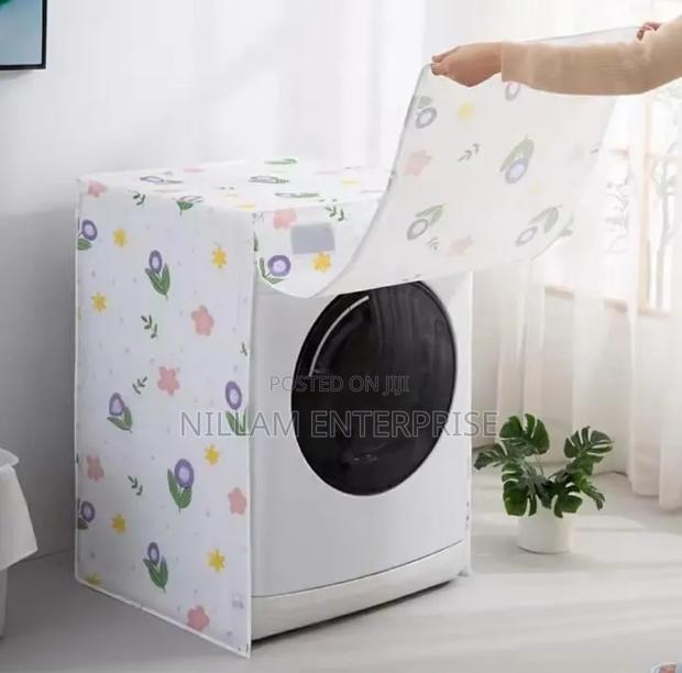 Waterproof Smooth Front Load Washing Machine Cover - thumbnail 2