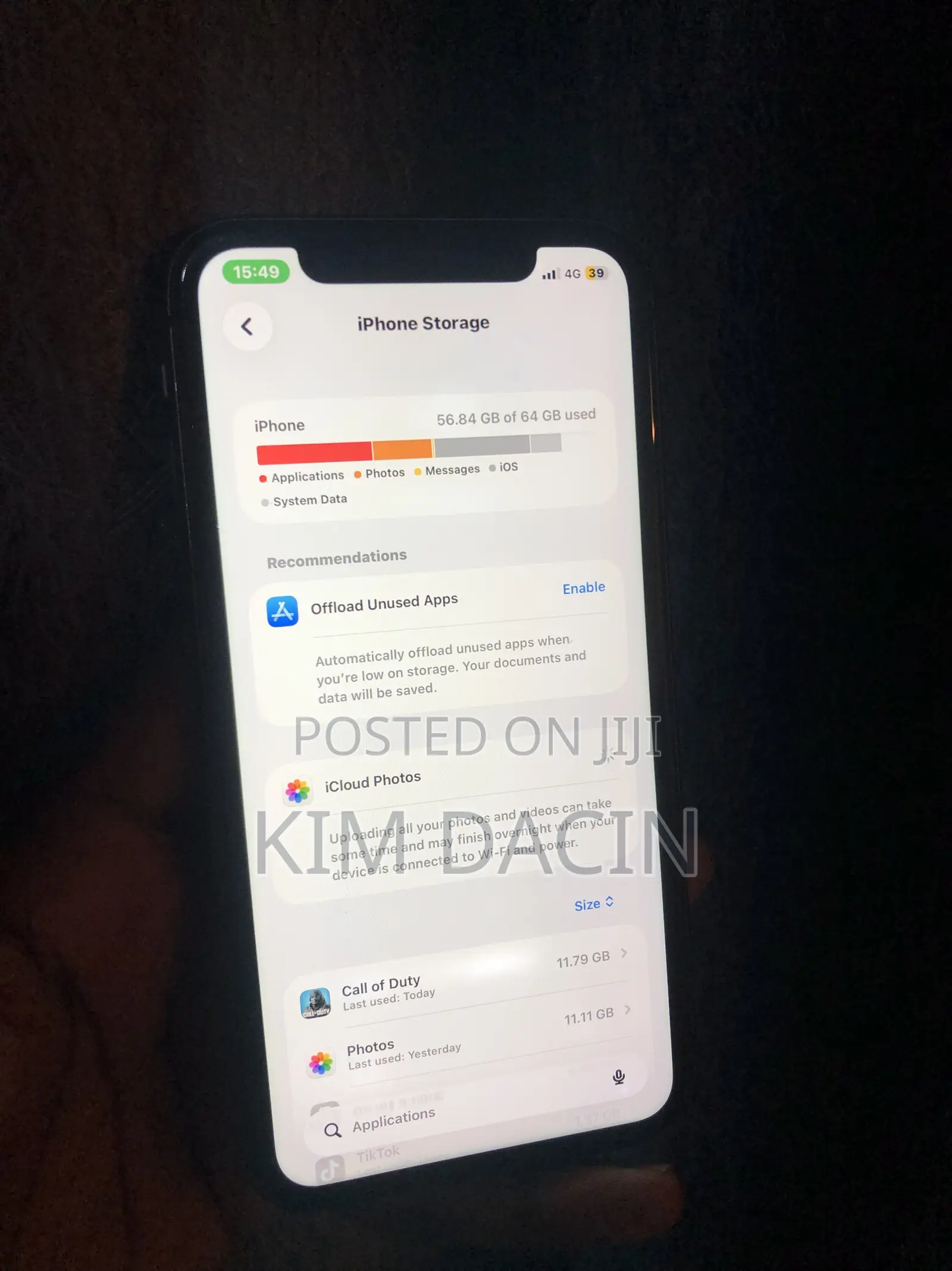 Apple iPhone 11 64 GB Black