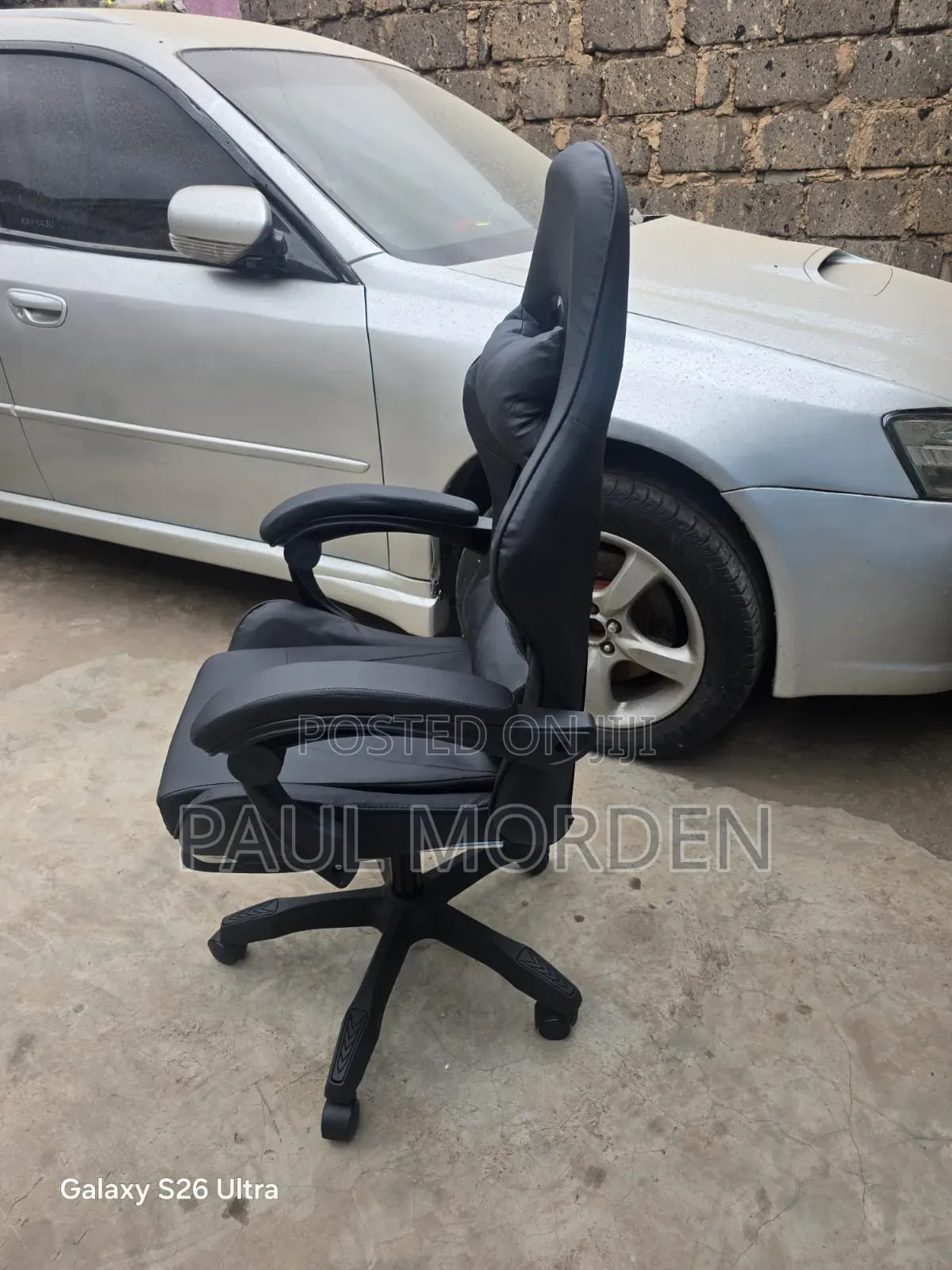 All Black With Footrest Gaming Chair Gaming Recliner