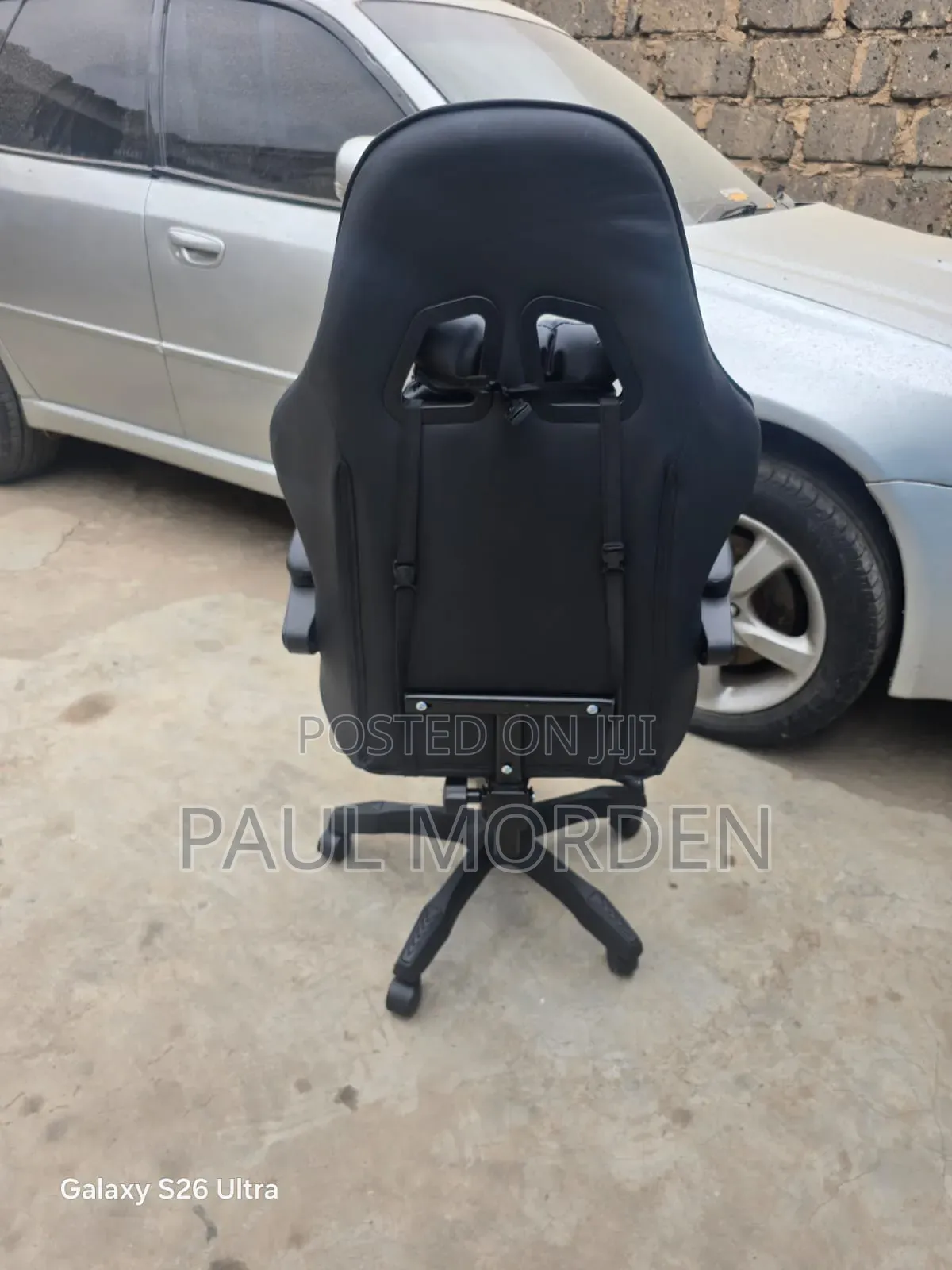All Black With Footrest Gaming Chair Gaming Recliner