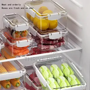 4 in 1 Transparent Airtight Pantry Boxes