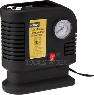 AIR COMPRESSOR MINI 12V (42961) Rolson Brand Heavy Duty