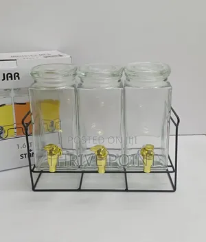 1.6l Tripple Glass Juice Dispensers
