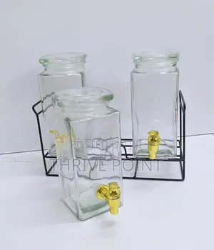 1.6l Tripple Glass Juice Dispensers