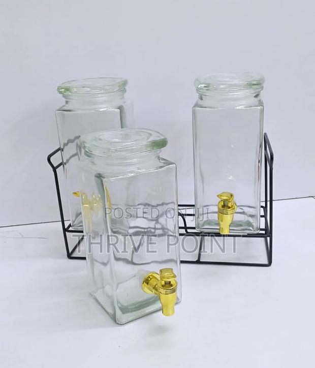 1.6l Tripple Glass Juice Dispensers - thumbnail 2