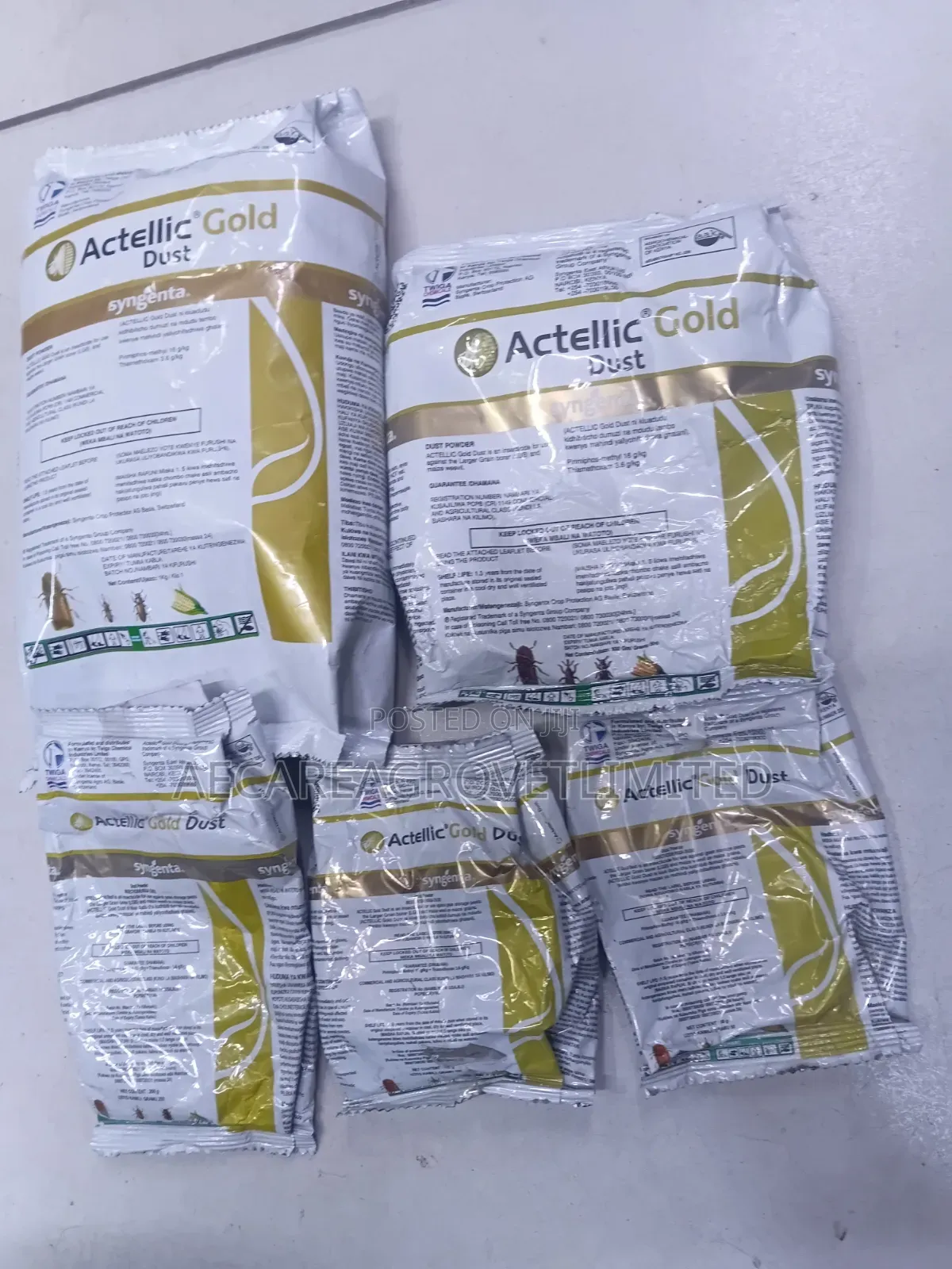 Actellic Gold Dust Preservative 50g, 100g, 200g, 500g, 1kg