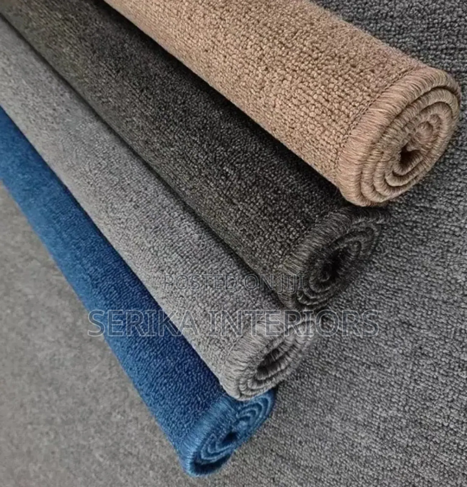 Black Wall to Wall Carpets Environmental Friendly Grey Delta Sigma