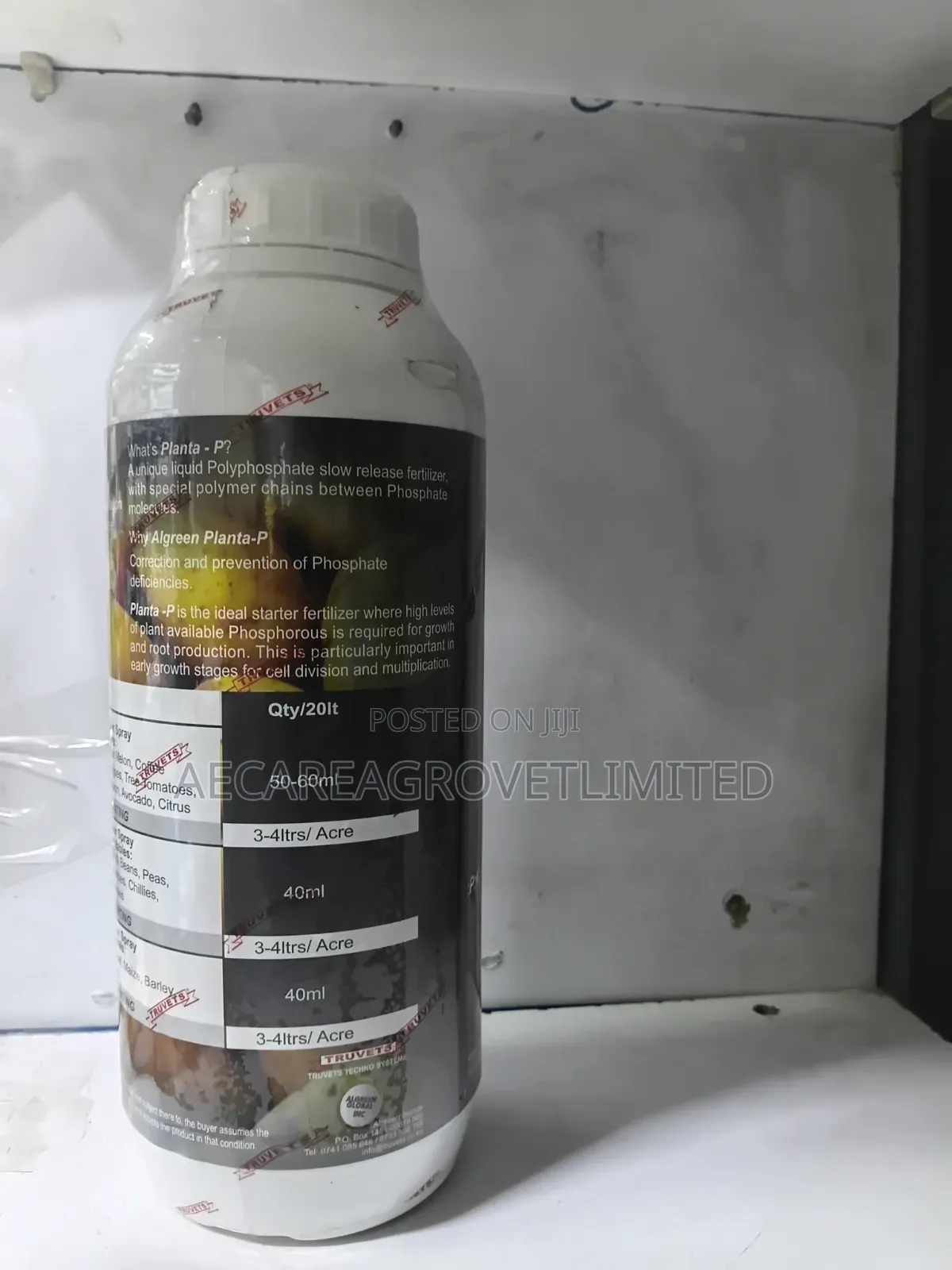 Planta - P Gel Technology Algreen Foliar Fertilizer 1litre