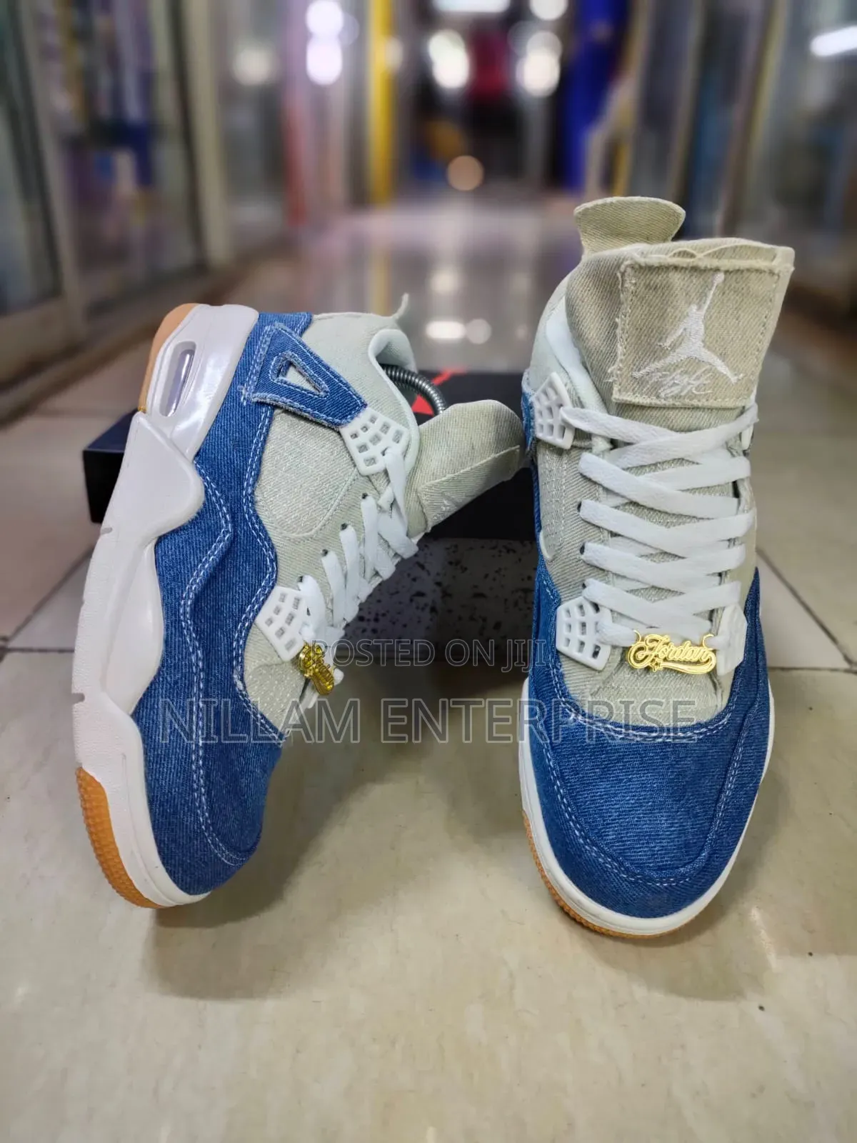 *Jordan 4 Retro "Denim Jean