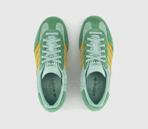 Adidas Gaezelle Indoor “Hazzy Green “ Quality Leather