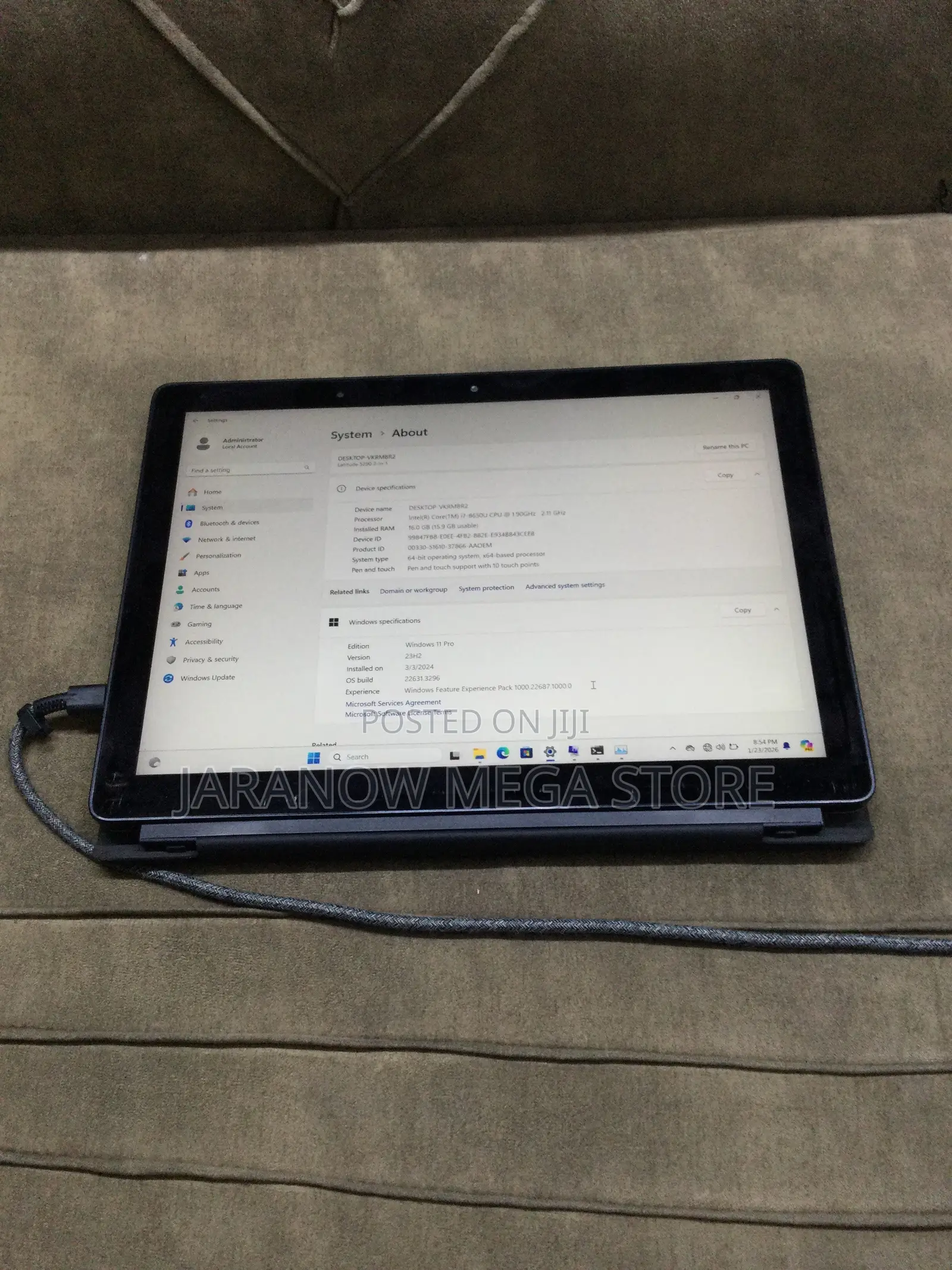 Laptop Dell Latitude 5285 2-in-1 16GB Intel Core i7 SSD 256GB
