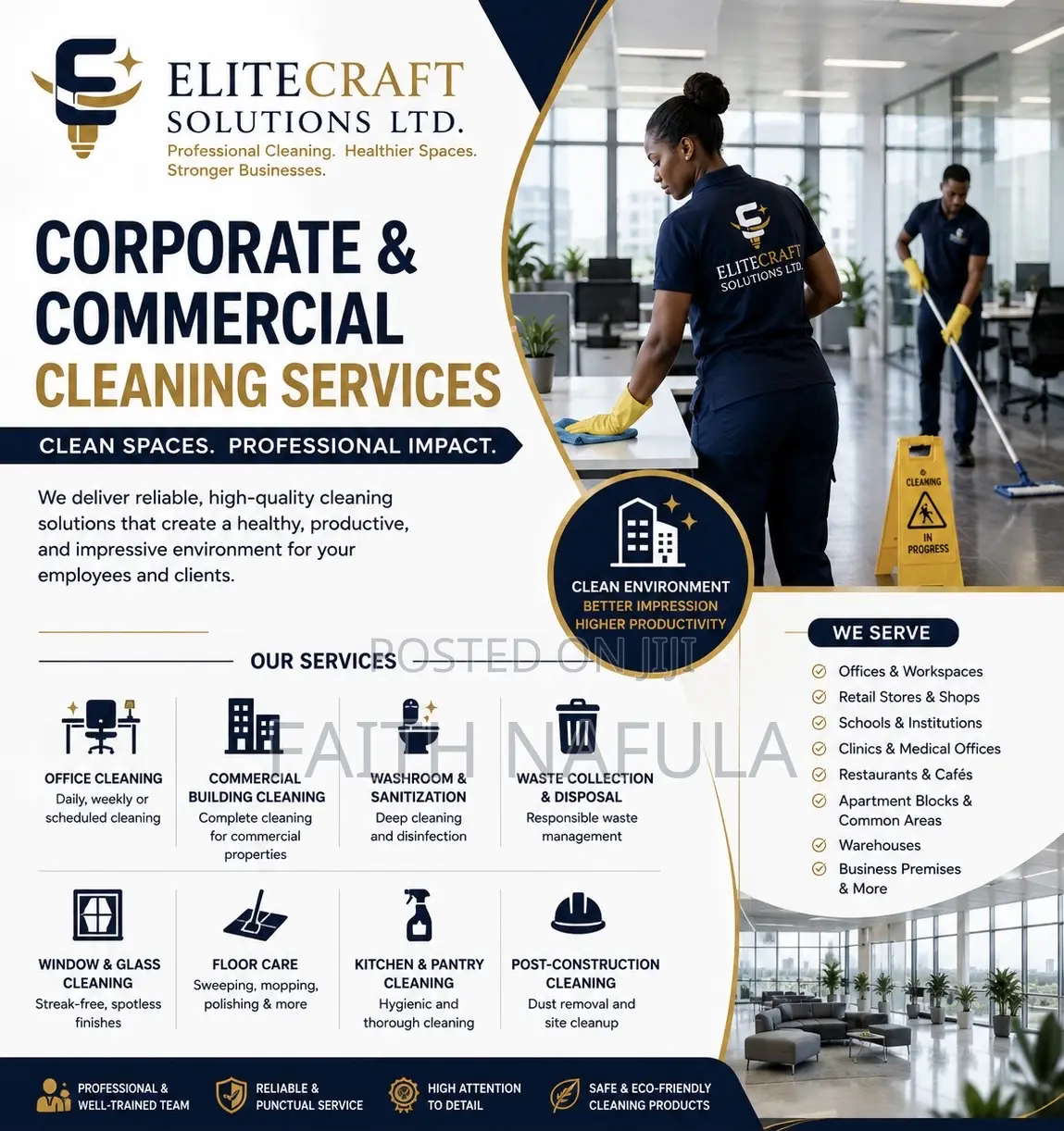 Corporate and Commercial Cleaning Services
