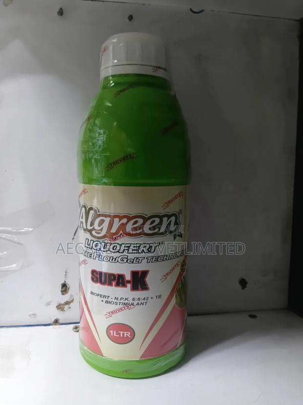 Supa K LIQUOFERT ABSORTAKE n.p.k 6:6:42 + Te + Biostimilant 1litre