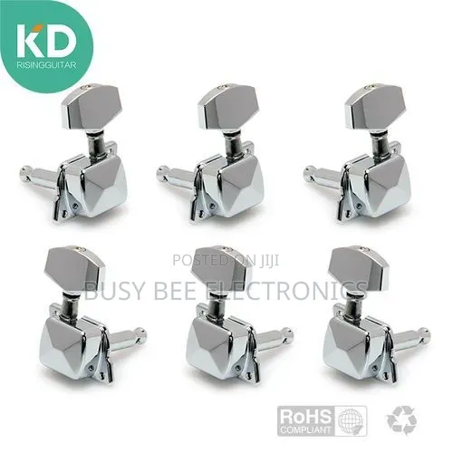 Semi-Acoustic and Acoustic-Box Guitar Tuning Peg Machine Head