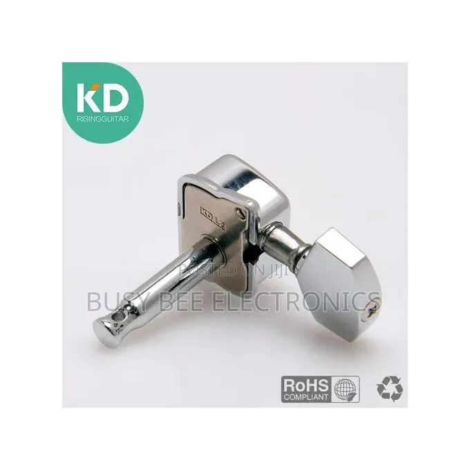 Semi-Acoustic and Acoustic-Box Guitar Tuning Peg Machine Head