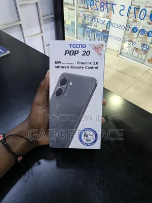 New Tecno Pop 20 128 GB Black