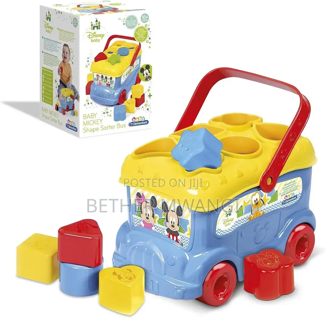 Disney Baby Mickey Shape Sorter Bus