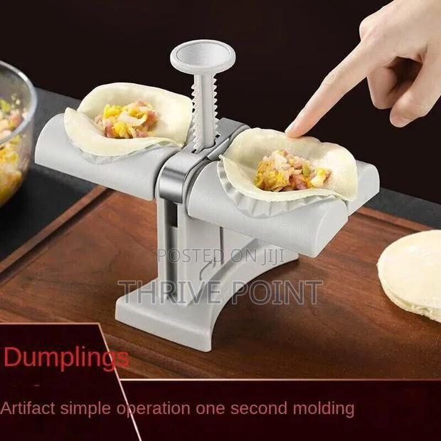 Fully Automatic Double Head Press Dumplings Machine. - thumbnail 2