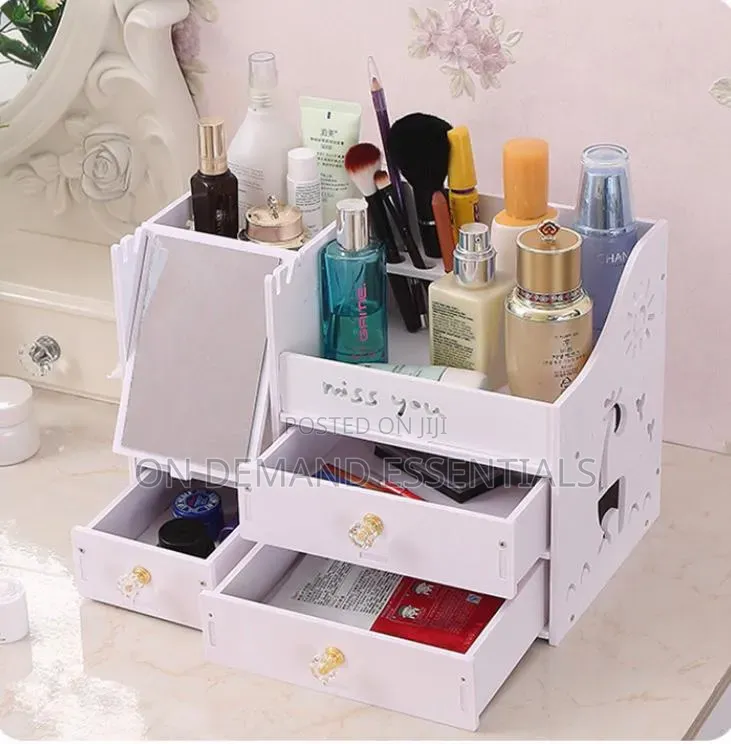 Multi-Storey Make-Up Organizer Drawer