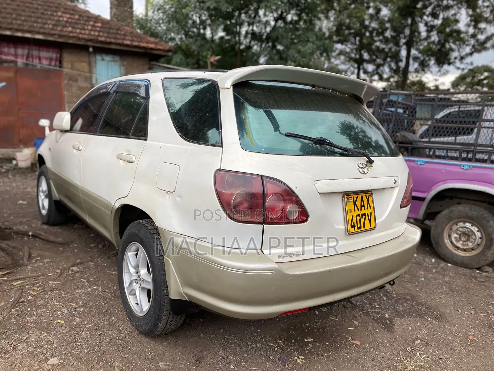 Toyota Harrier 2003 Brown