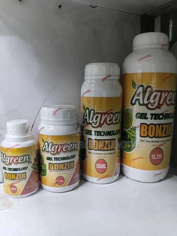 Bonzin Algreen Gel Technology Foliar Fertilizer 100ml, 250ml,500ml, 1L - thumbnail 3