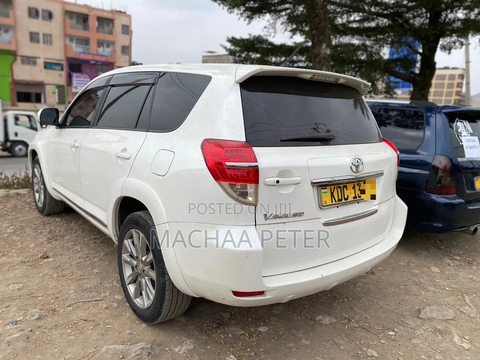 Toyota Vanguard 2014 Pearl