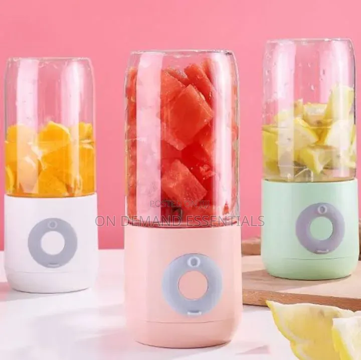Mini Electric Juicer Machine Blender Cup Portable 500ml