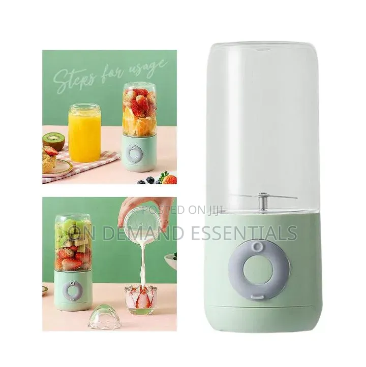 Mini Electric Juicer Machine Blender Cup Portable 500ml