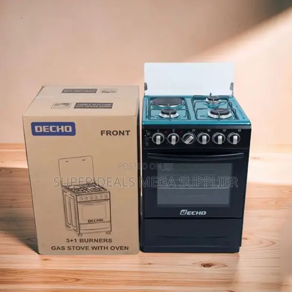 Advanced Modern Free Standing 4 Gas Cooker Burner With Electric Oven