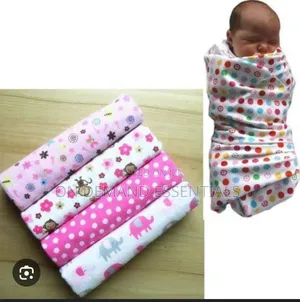 4pc Baby Receiving Blanket