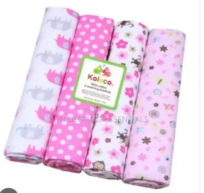 4pc Baby Receiving Blanket