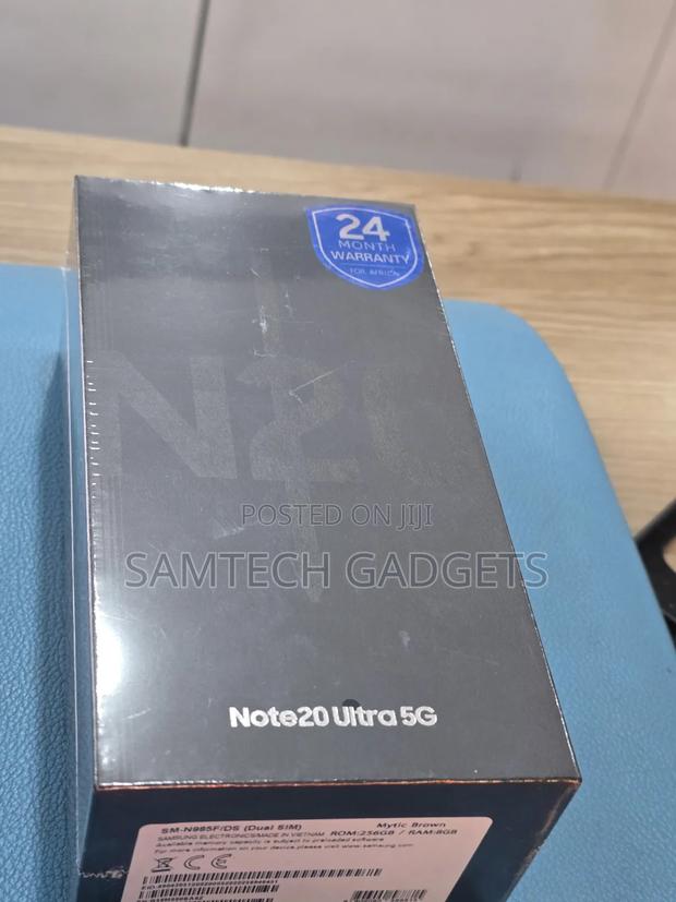 New Samsung Galaxy Note 20 Ultra 5G 256 GB Black - thumbnail 3