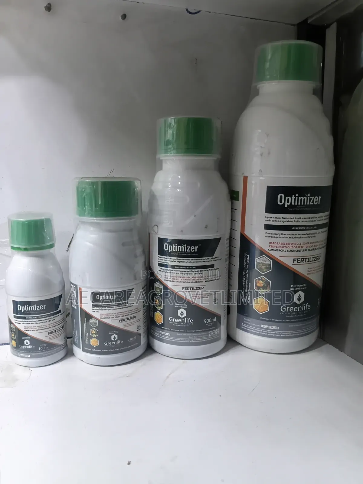 Optimizer Organic Fertilizer 100ml, 250ml, 500ml, 1l