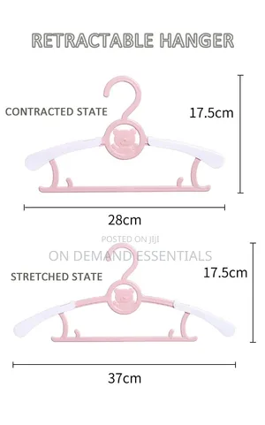 5pcs Retractable Kids Hangers