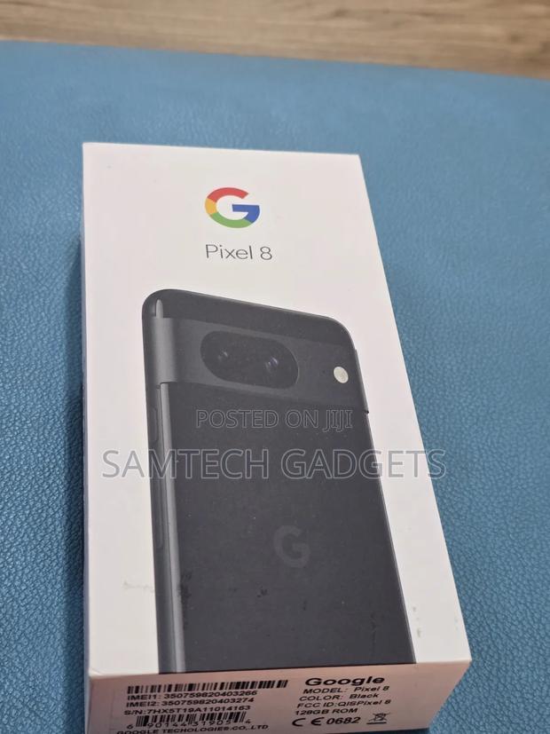 New Google Pixel 8 128 GB Black - thumbnail 2