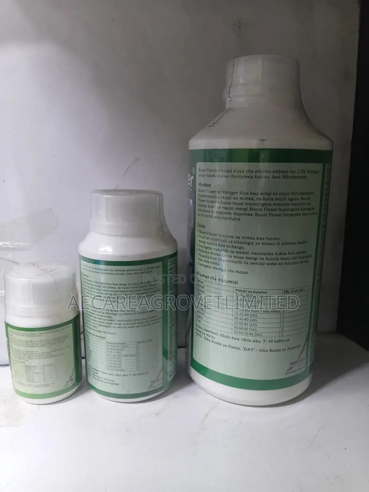 Boom Flower Fertilizer 50ml, 100ml, 250ml, 1litre