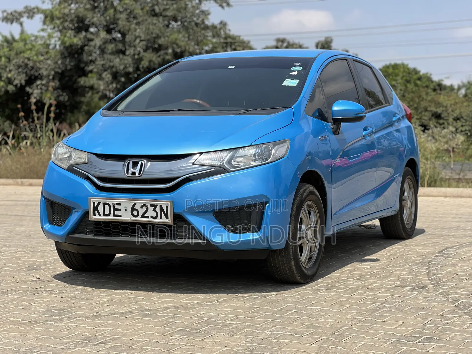 Honda Fit 2014 Blue
