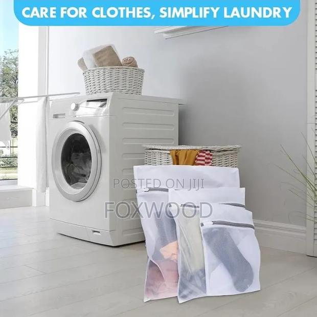 *Big Multiple Use Mesh Laundry Bags 4pcs - thumbnail 2