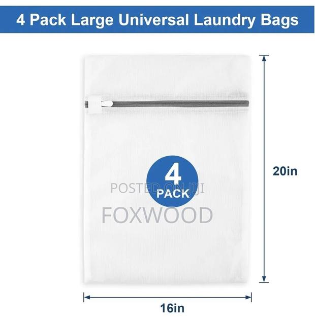 *Big Multiple Use Mesh Laundry Bags 4pcs - thumbnail 4
